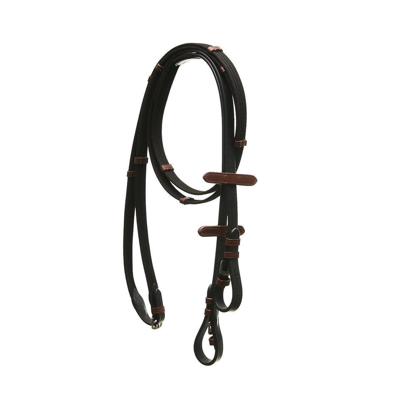 Horsecode trense Soleste Diamond M Warmblut, mexikanisches reithalfter, braune Trense mit Zügel