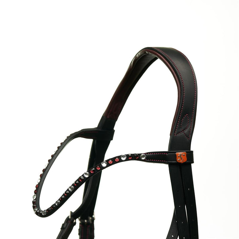 Horsecode Trense dark Rubin pony