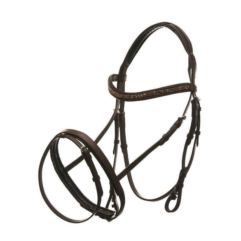 Horsecode Trense brown mocca Mosaik warmblut