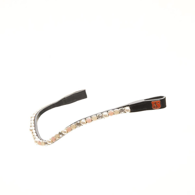 Horsecode Stirnriemen Rose Pearl  VB