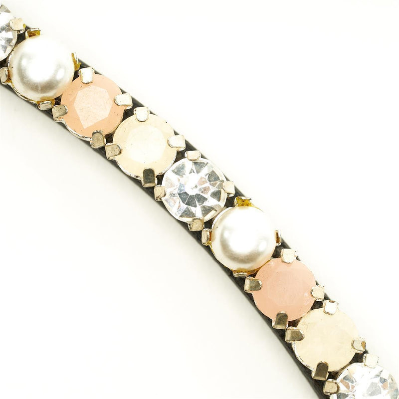 Horsecode Stirnriemen Rose Pearl  VB
