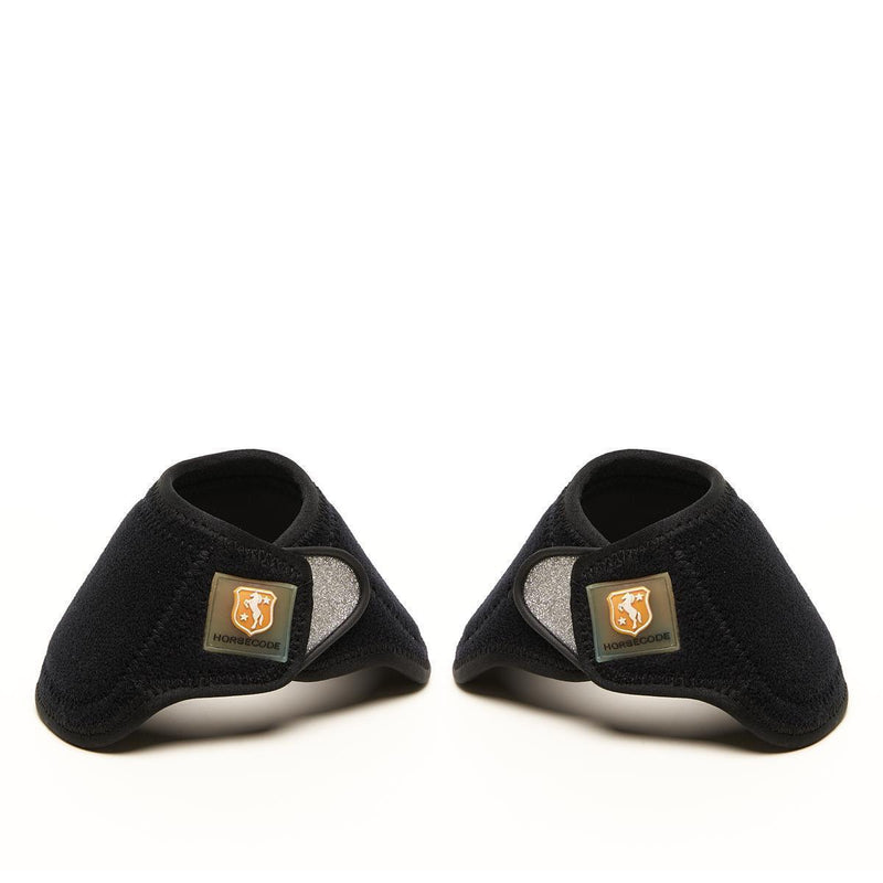 Horsecode Hufglocken Black glitter & GO S