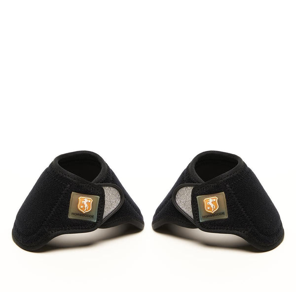 Horsecode Hufglocken Black glitter & GO M