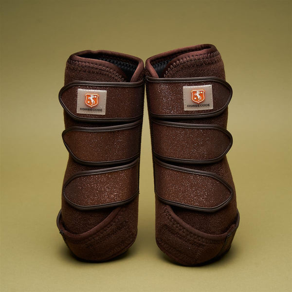 Horsecode Gamaschen Brown Glamour L