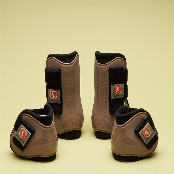 Horsecode Gamaschen 4er Set Protect braun Vollblut