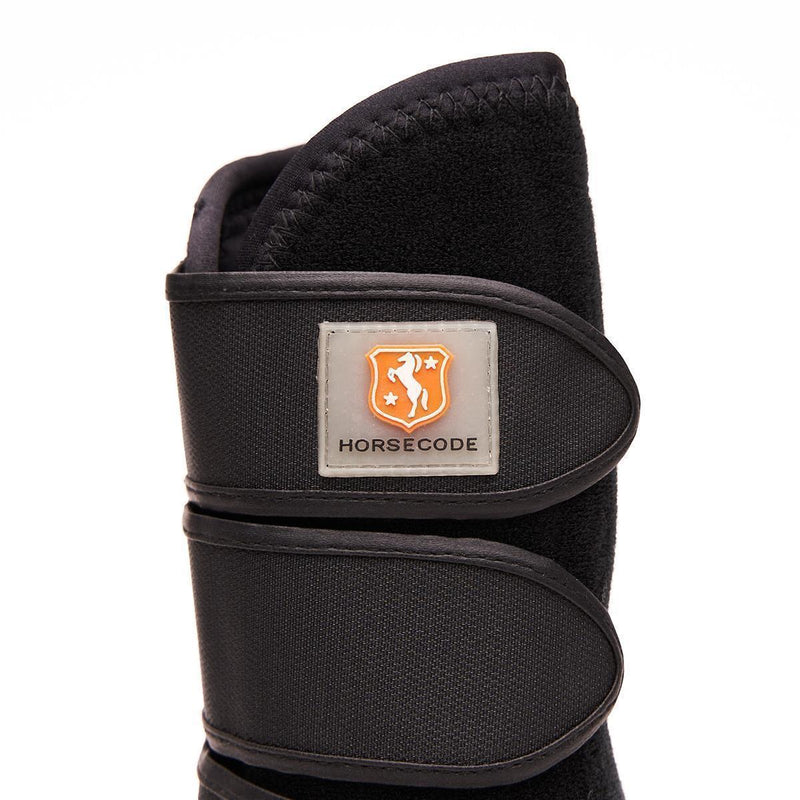 Horsecode Gamaschen Black Basic  Fesselkopfgamaschen XL