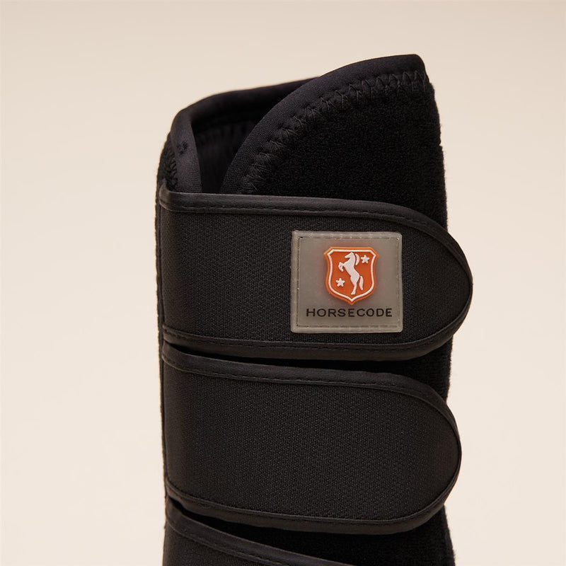Horsecode Gamaschen Black Basic  Fesselkopfgamaschen XL