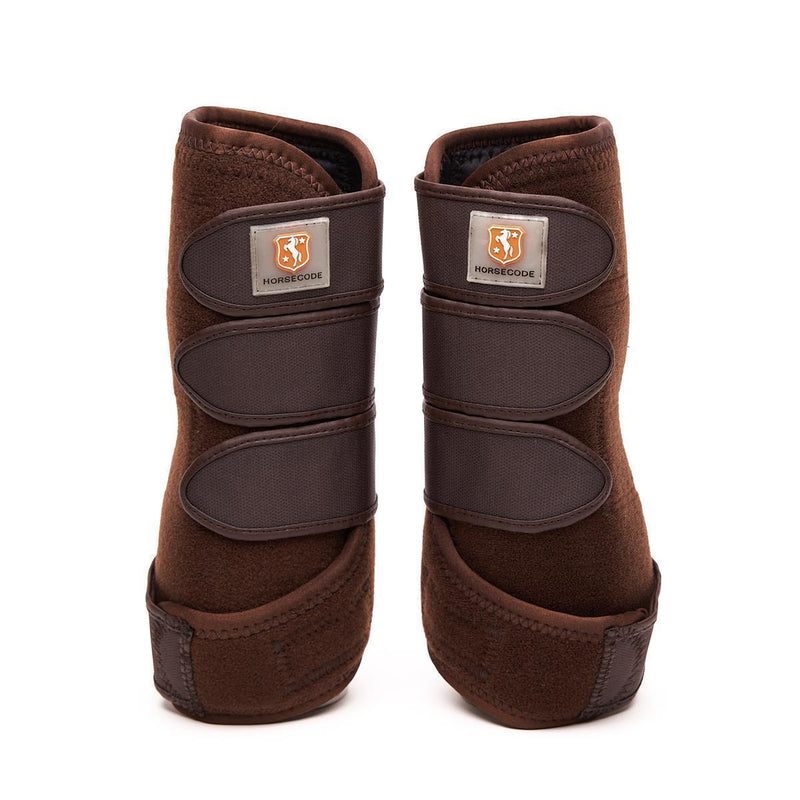 Horsecode Gamaschen Brown Basic Fesselkopfgamaschen L