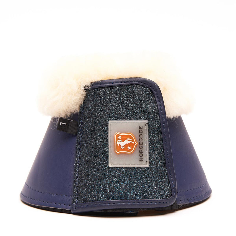 Horsecode Hufglocken blue Glamour M