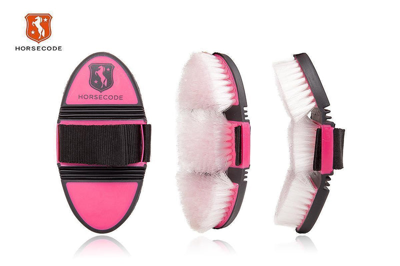 Horsecode Putztasche mit Inhalt 9-teilig Hot  Pink