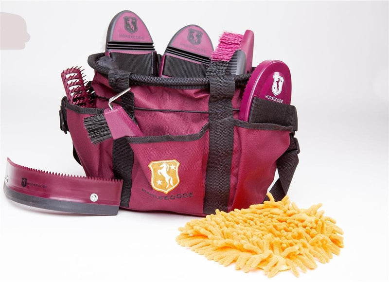 Horsecode Putztasche Shinning Star R mit Inhalt ( 9-teilig):
