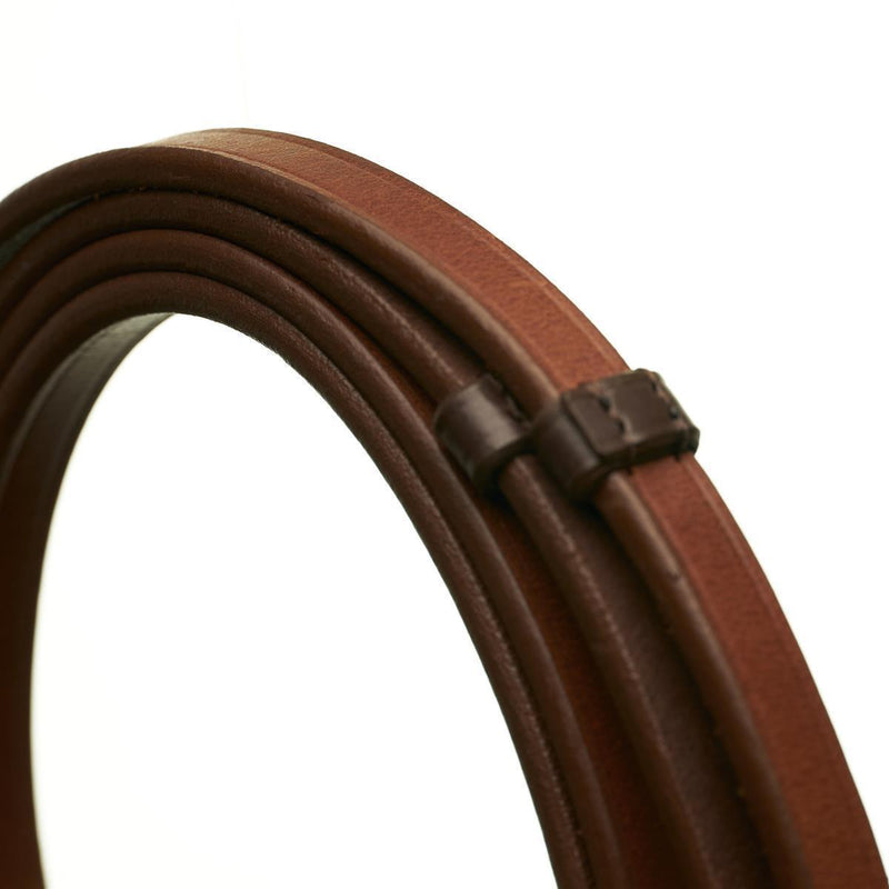 Horsecode Trense Caramel & Ocean Warmblut, Trensenzaum WB cognac farben,hellbraun mit Strass Steinen, braune Lederzügel