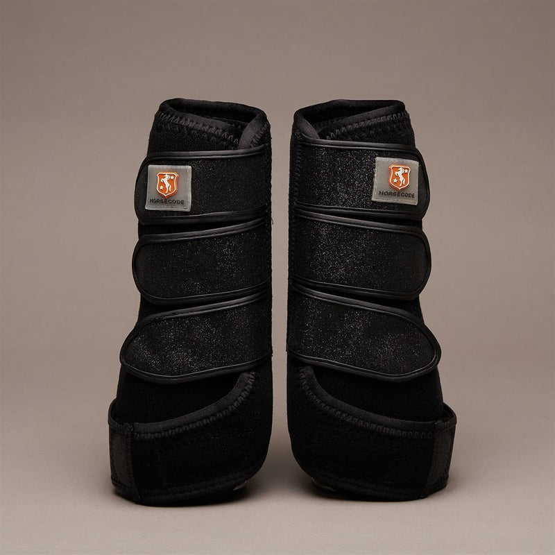 Horsecode Gamaschen Black Glamour XL