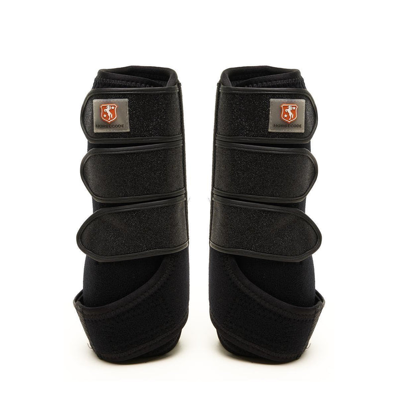 Horsecode Gamaschen Black Glamour XL